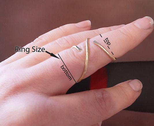 Arthritis finger splint sterling silver, brass or copper adjustable handmade  hammered textured ring 1 piece