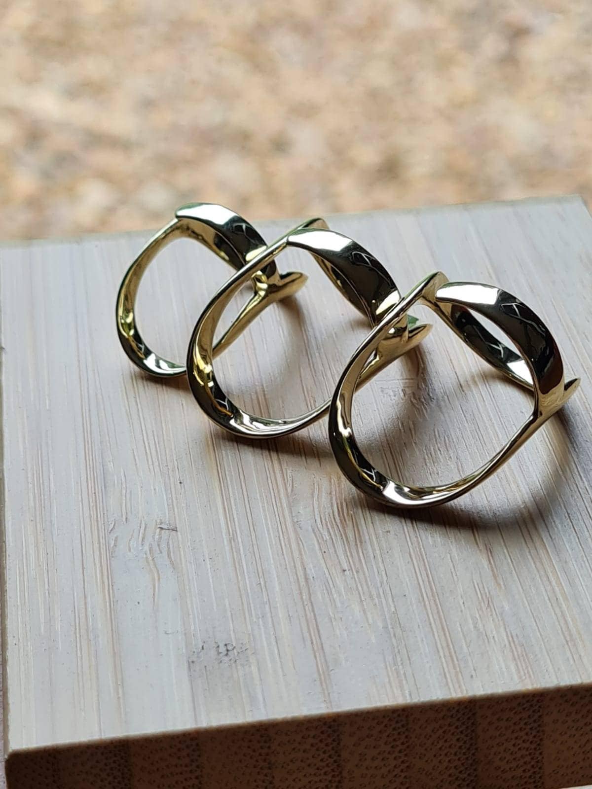 Arthritis finger splint  adjustable sterling  silver 925 or  bronze one piece