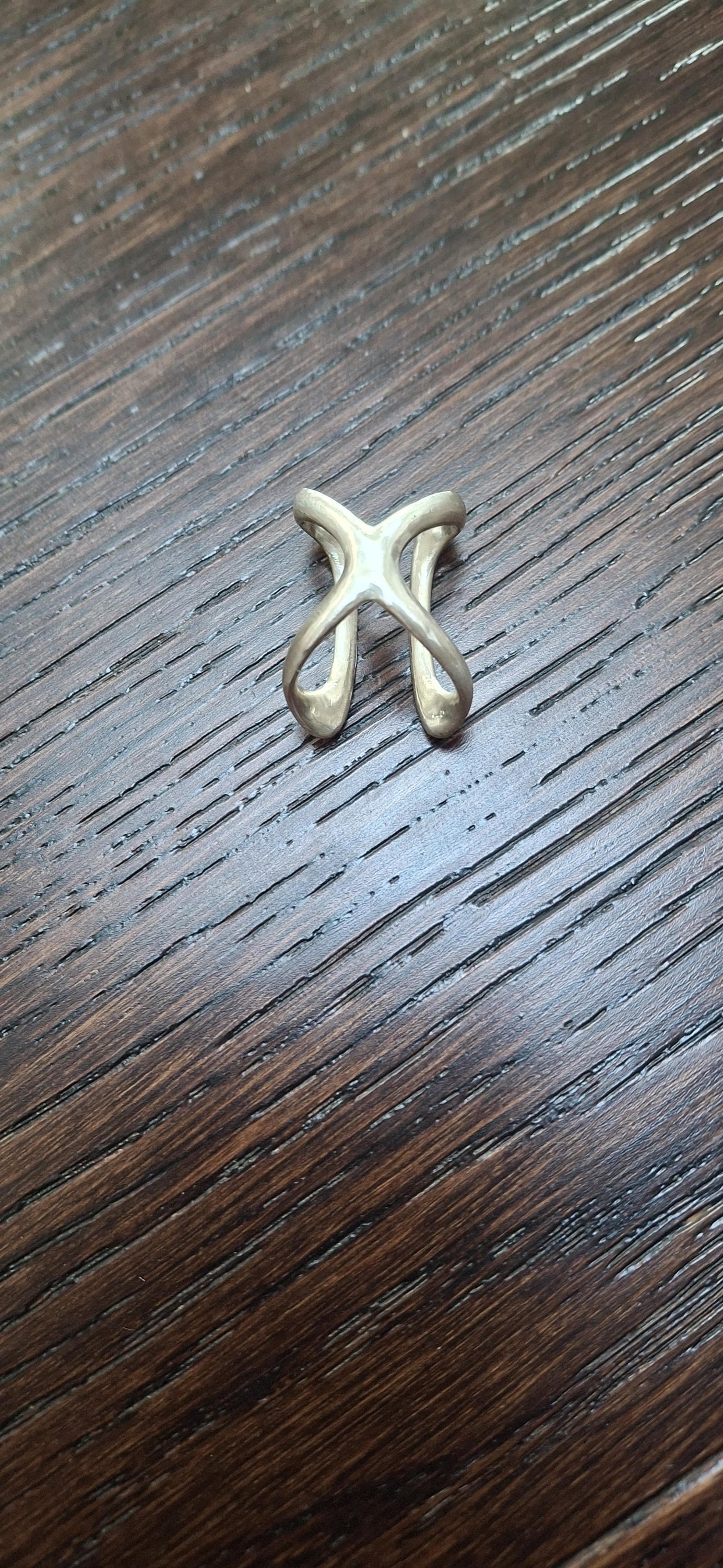 Arthritis toe splint EDS adjustable, sterling silver 925 or solid bronze, toe ring