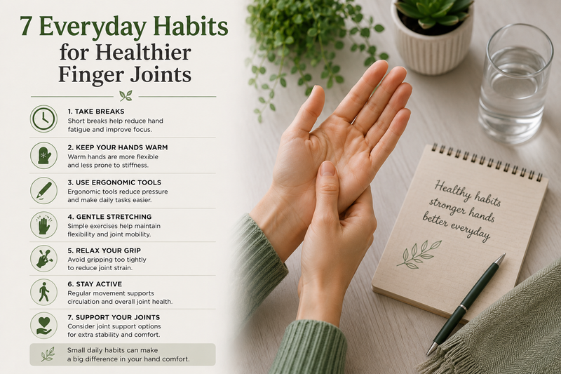 7 Everyday Habits That Can Help Protect Your Finger Joints