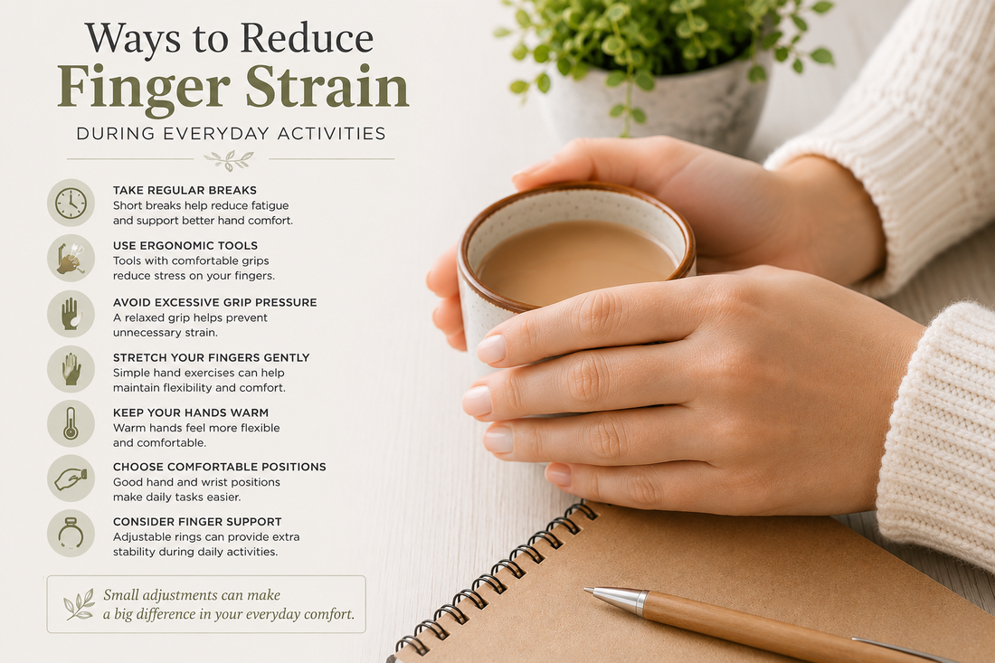 Ways to Reduce Finger Strain During Everyday Activities