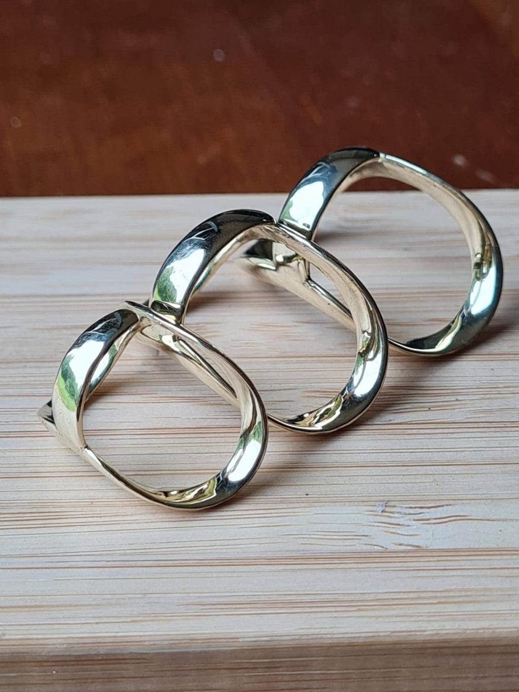 Arthritis finger splint  adjustable sterling  silver 925 or  bronze one piece